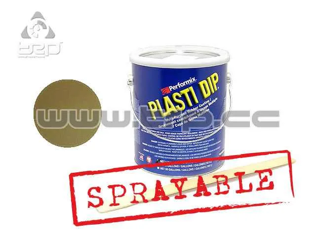 Plastidip Efecte Acabat Brillantor Metall Or (3Kg/3.78L) Sprayable